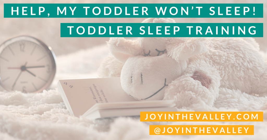 How to sleep train your toddler